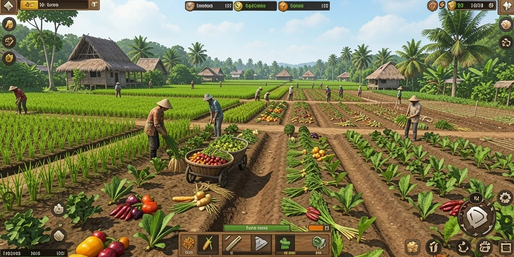 Screenshot ini menunjukkan fitur komunitas yang memungkinkan interaksi antarpemain.