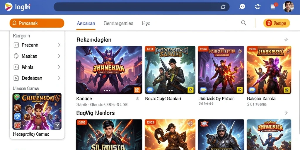 Tantangan level yang mendebarkan dan seru.