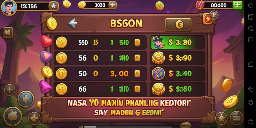Contoh gameplay yang seru dan menantang.